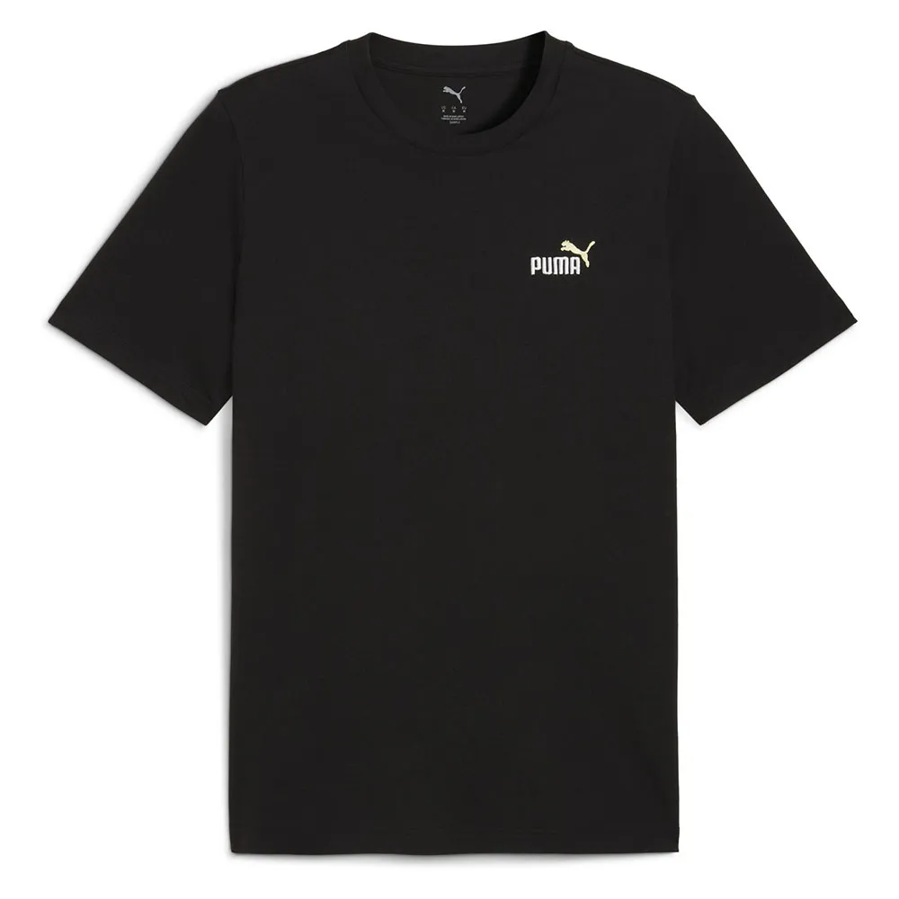 

Футболка с коротким рукавом Puma Ess 2 Color Small Nº1 Logo, черный