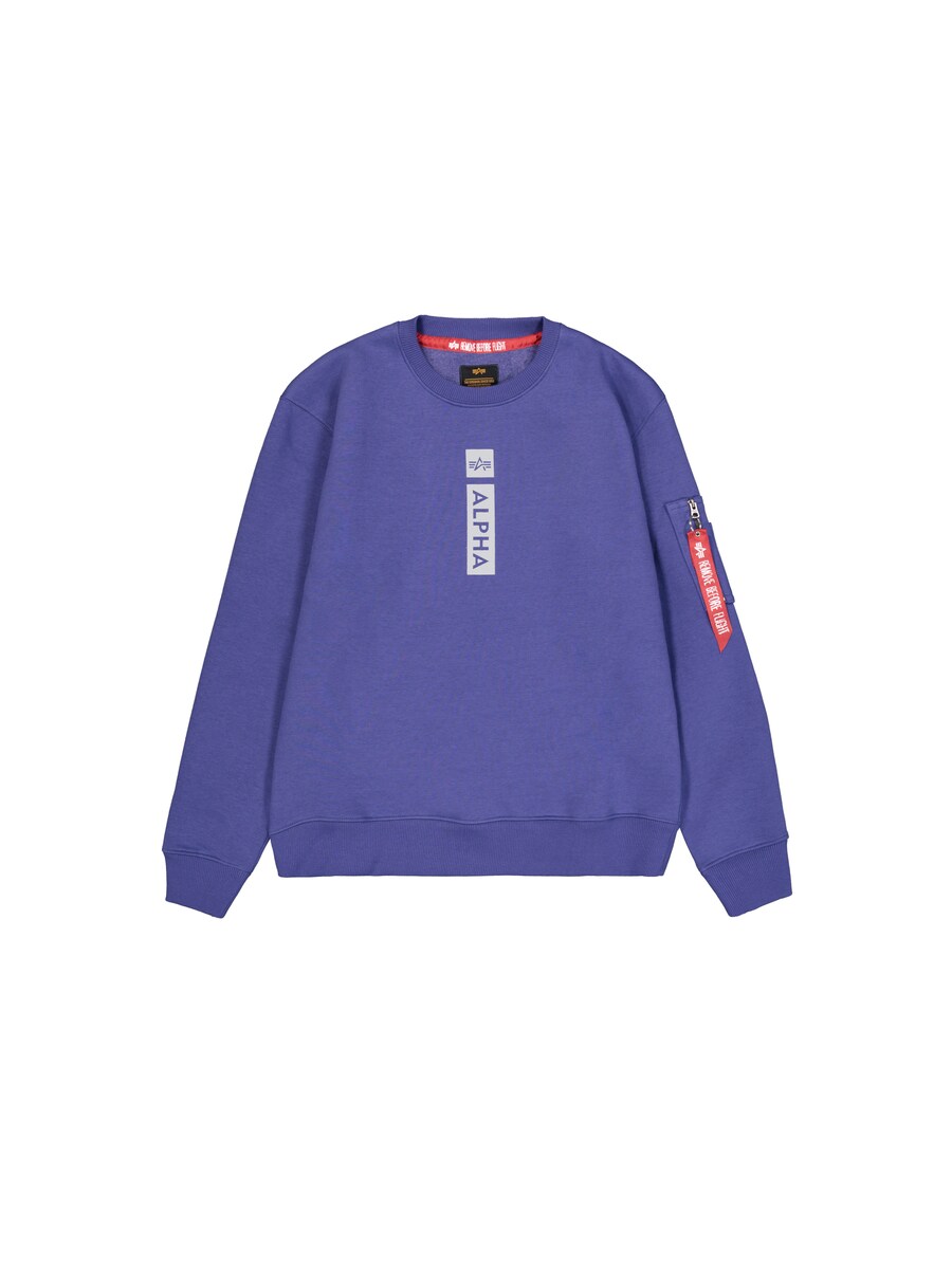 

Толстовка ALPHA INDUSTRIES, темно-фиолетовый