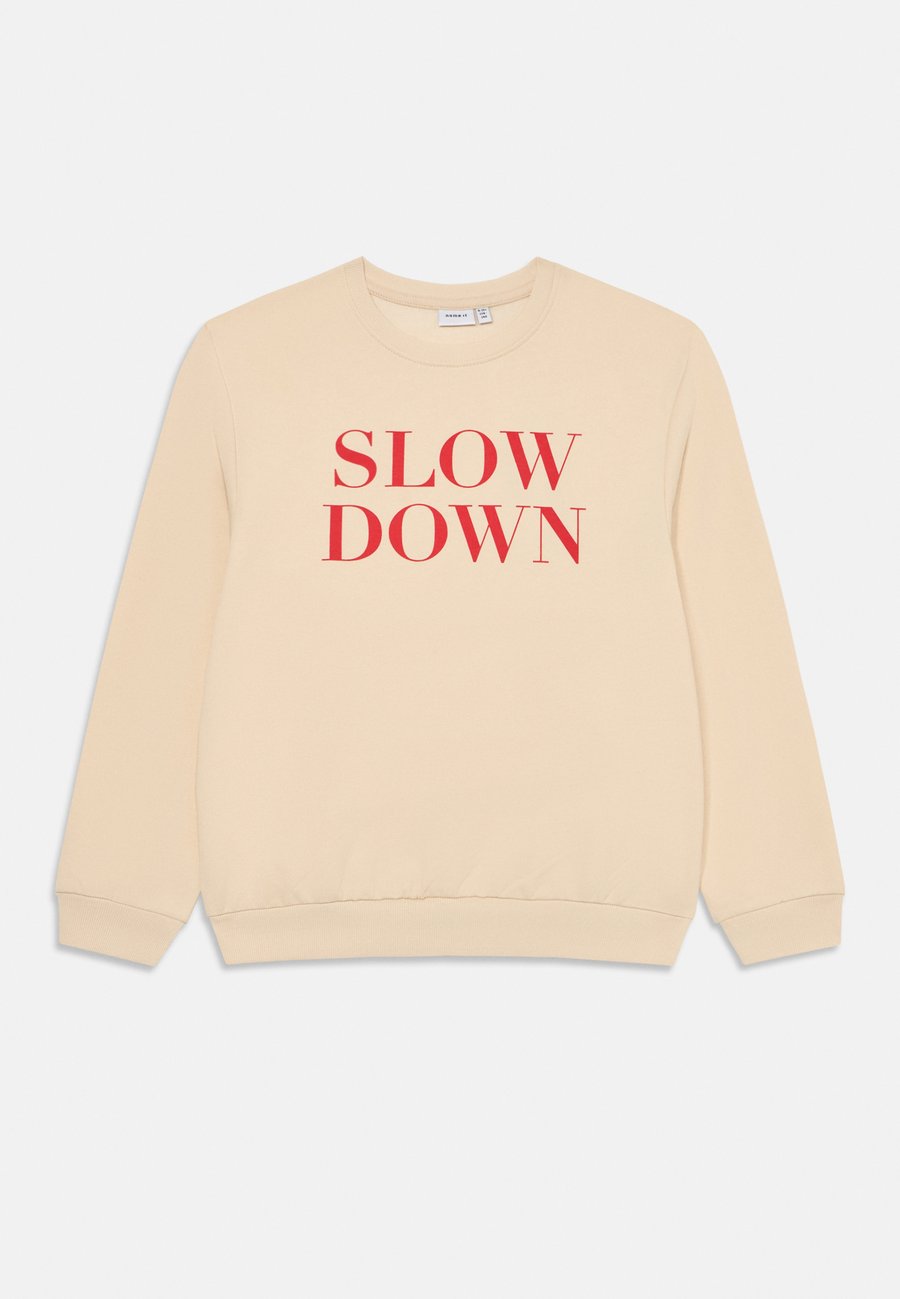 Толстовка Name it NKFNORIANA LS NREG BRU PB, Parchment/Beige