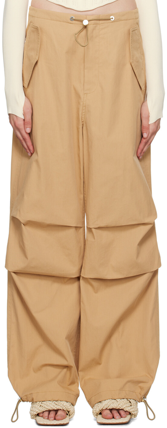 

Брюки на резинке Dion Lee Brown