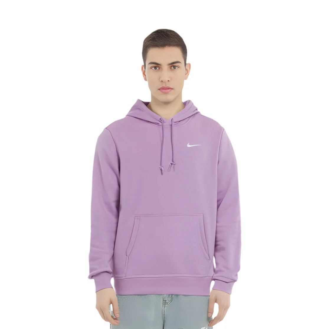 Nike Толстовка Club Swoosh мужская Purple — фото 3