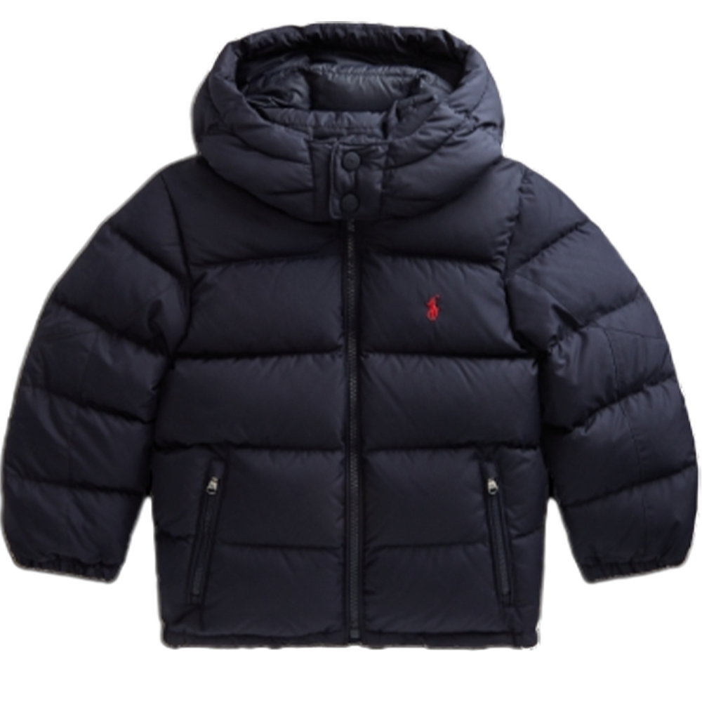 

Пуховик темно-синий детский Polo Ralph Lauren