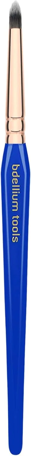 Кисть для макияжа smoky eyeliner Bdellium Tools Golden Triangle 716, синтетический ворс, синяя — фото 3