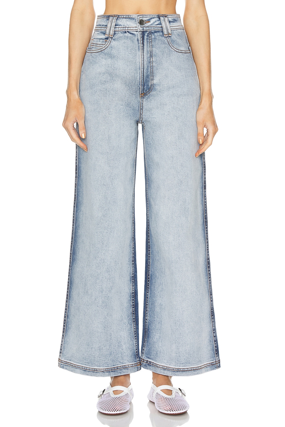 

Джинсы женские Aje, цвет Two Tone Indigo