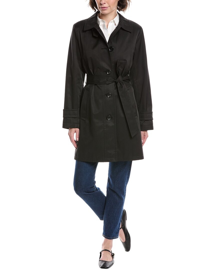 

Пальто тренч Sam Edelman, черный