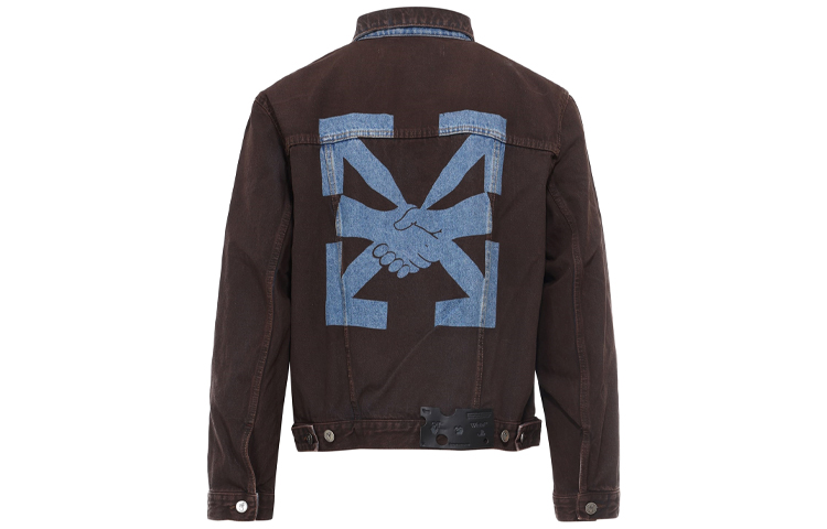 

OFF-WHITE Куртка джинсовая OFF WHITE мужская тёмно-синяя, Dark Blue