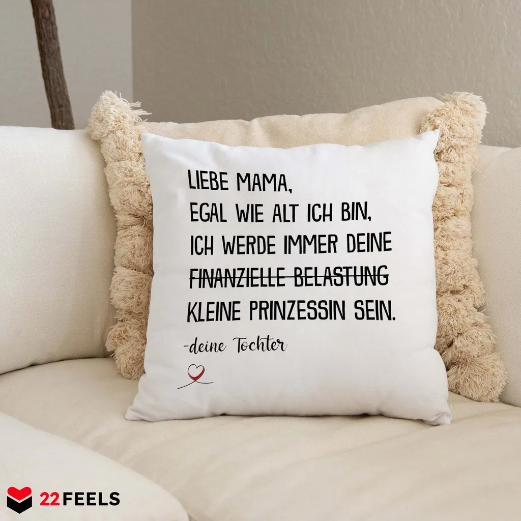 

Декоративная поудшка 22Feels, белый