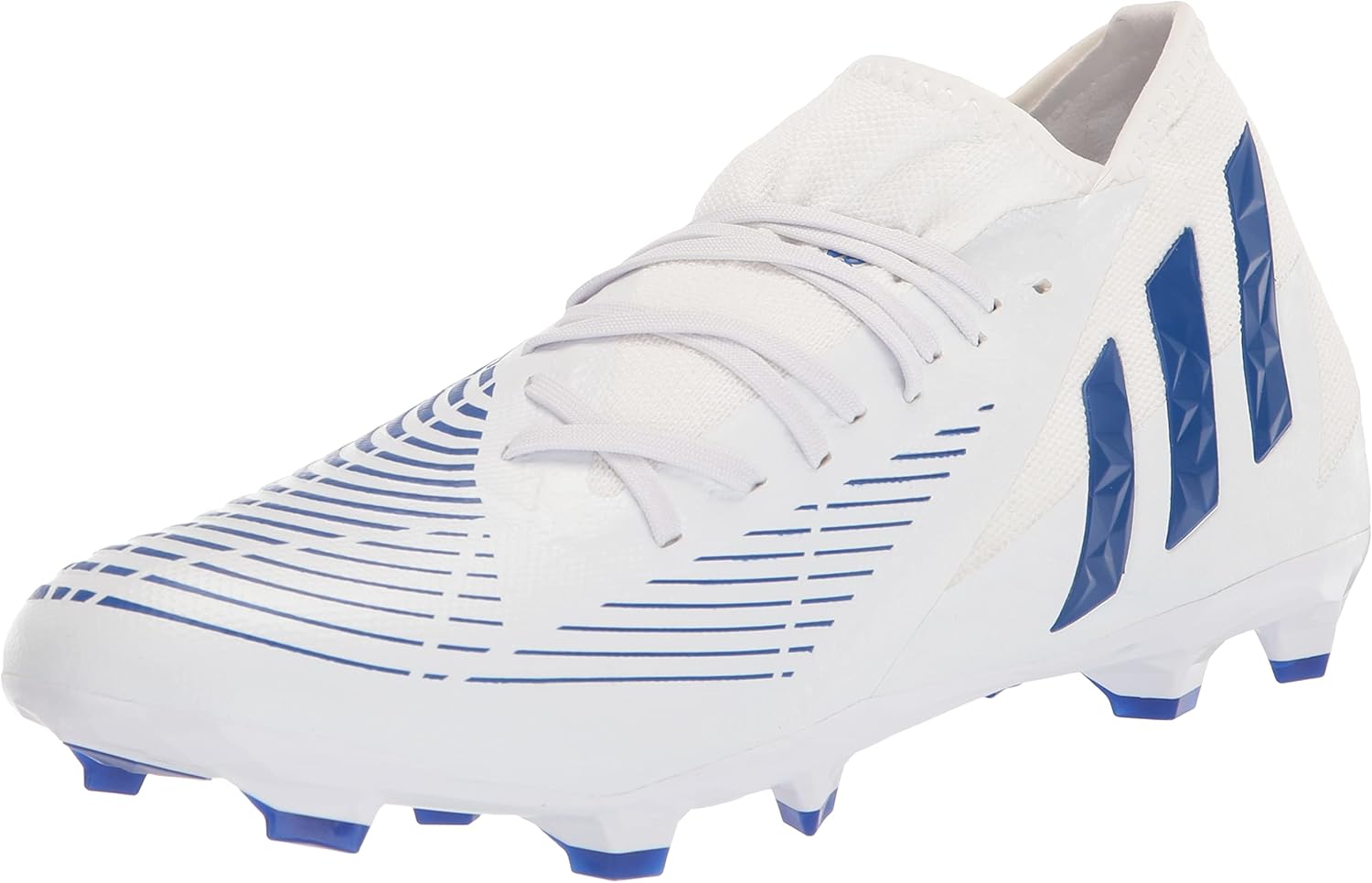 

Футбольные бутсы Adidas Predator Edge.3 для твердого грунта, мужские, белый/синий
