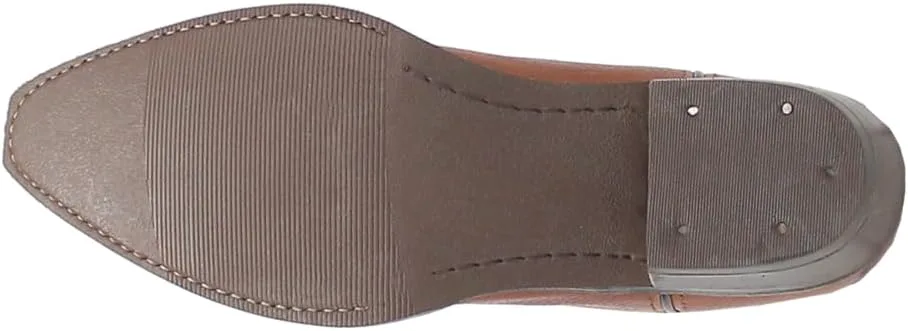 

Мужские повседневные ботинки Dingo Gold Rush из кожи с вышивкой, заостренный носок, средний голень - черные