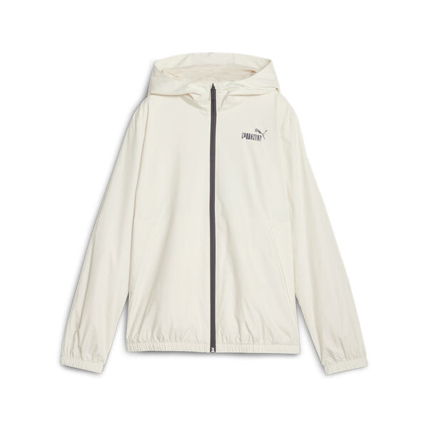 

Куртка essentials solid windbreaker jacket 'white' Puma, белый