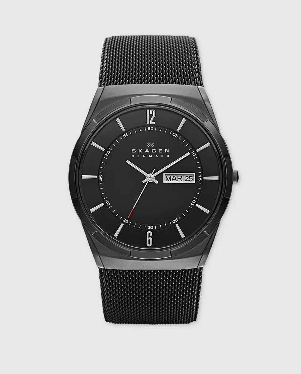 

Skagen Melbye SKW6006 стальные мужские часы, черный