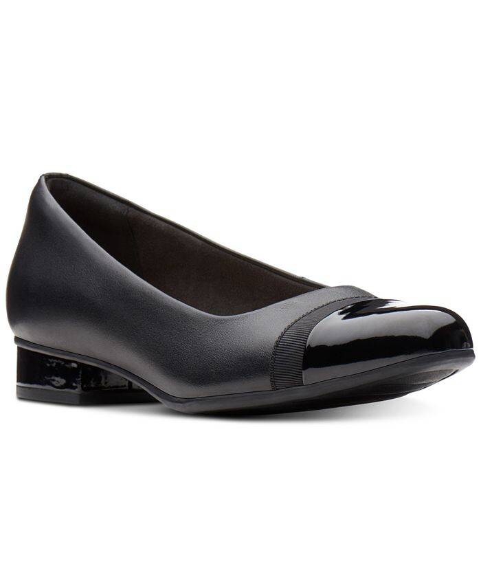 Коллекция женских туфлей Juliette Monte Flats Clarks, черный