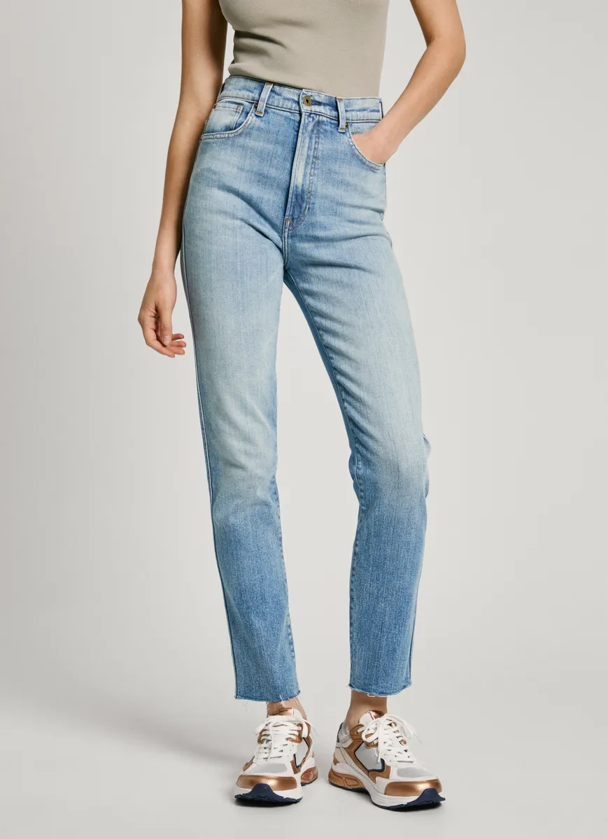 

Джинсы узкого кроя Pepe Jeans "SLIM JEANS UHW", цвет Bleach