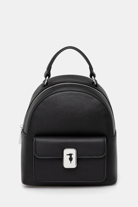 

Кожаный рюкзак Trussardi, черный
