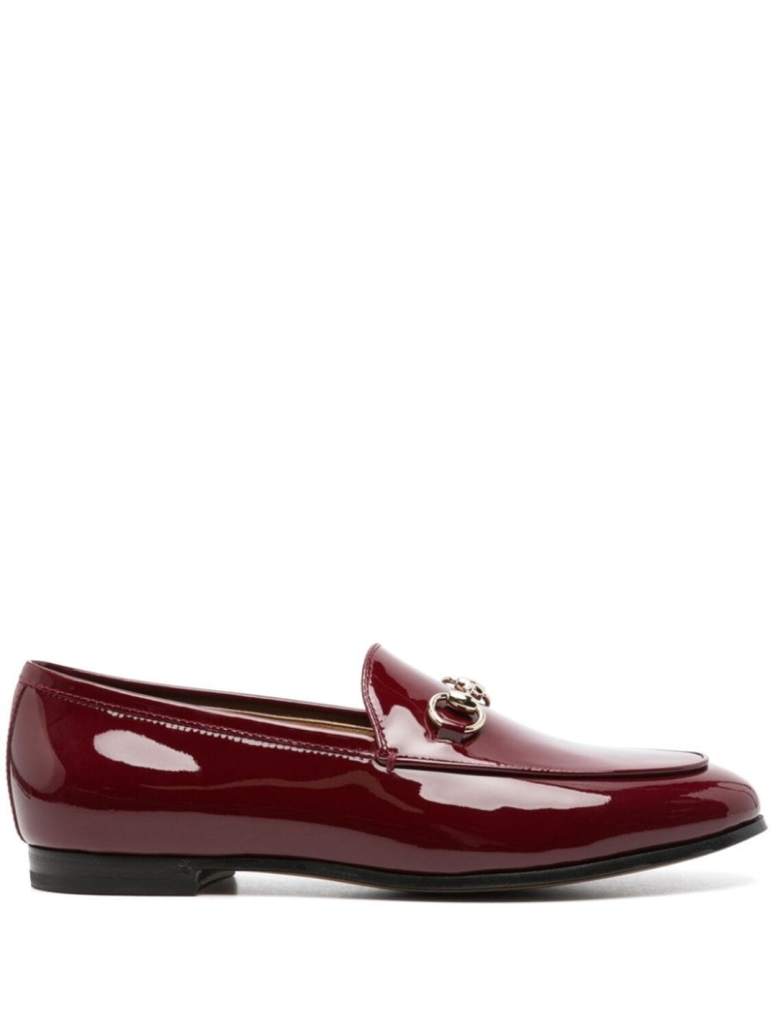 

Лоферы Gucci с отделкой Horsebit, красный