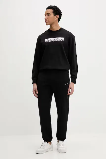 Худи Calvin Klein, черный — фото 2