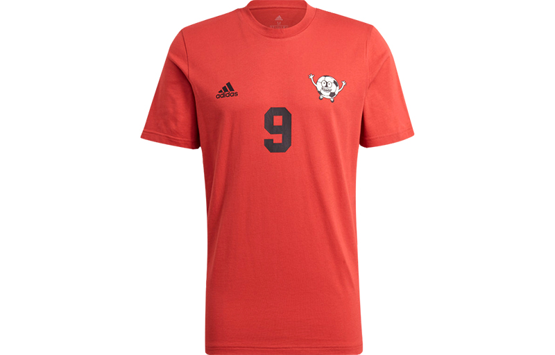 

Футболка мужская ярко-розовая флуоресцентная Adidas, ярко-розовая красная флуоресцентная