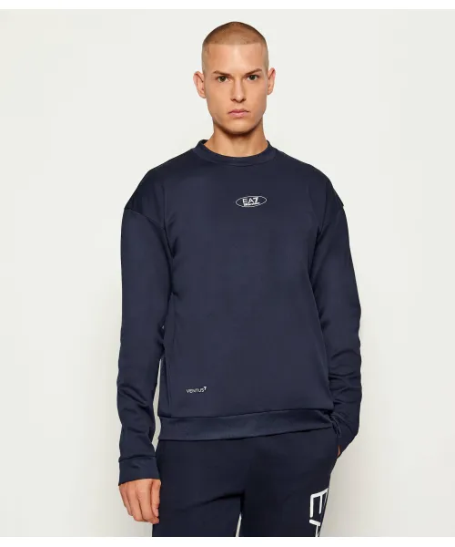 

Толстовка Regular fit Ea7, синий