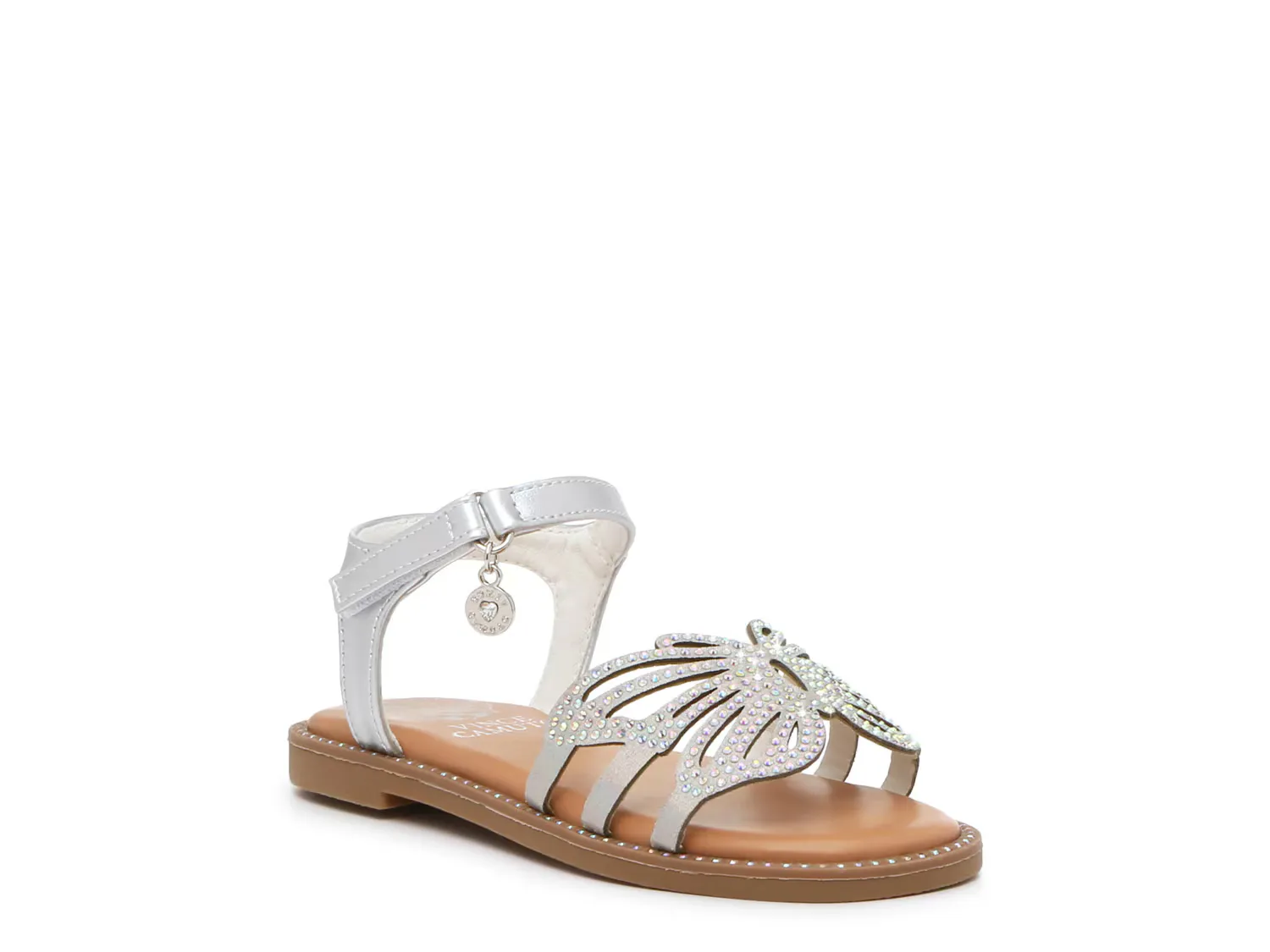 

Сандалии Butterfly Sandal Vince Camuto, серебряный/металлик