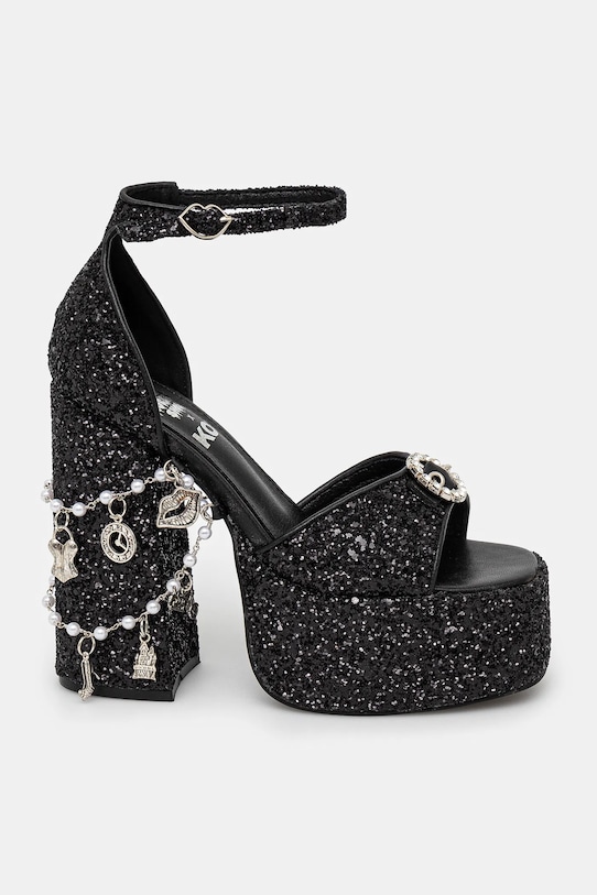 Сандалии X Rocky Horror Show Frank N Furter Charm на каблуке Koi Footwear, черный