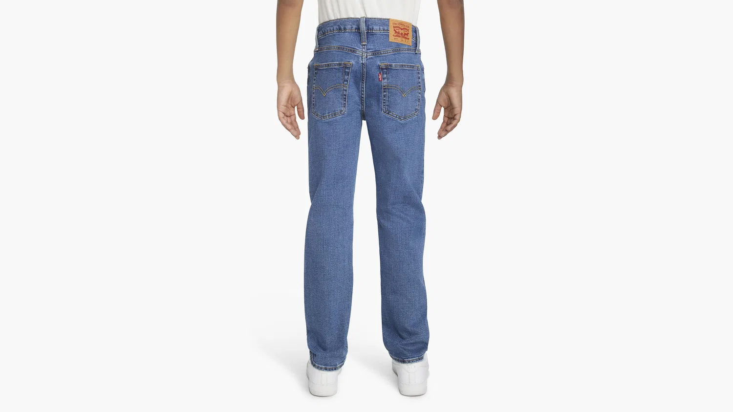 Джинсы 501 Original Denim, размеры для мальчиков 8-20 Levi's, Medium Wash — фото 3