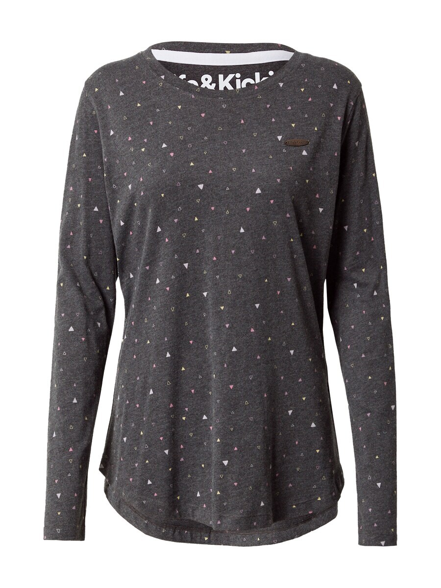 

Лонгслив Alife And Kickin LEAAK, пятнистый серый