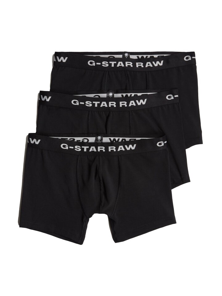 

Боксеры G-Star Raw short 3er Pack, черный
