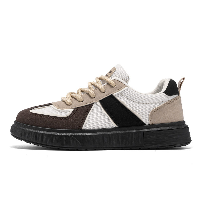 

Bull Thunder Мужские скейтерские кроссовки Black Beige, цвет Black Beige