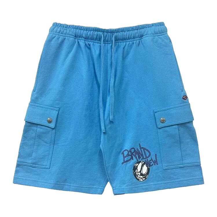 

Спортивные шорты Chrome Hearts Blew Me Matty Boy Sweatshort, синий