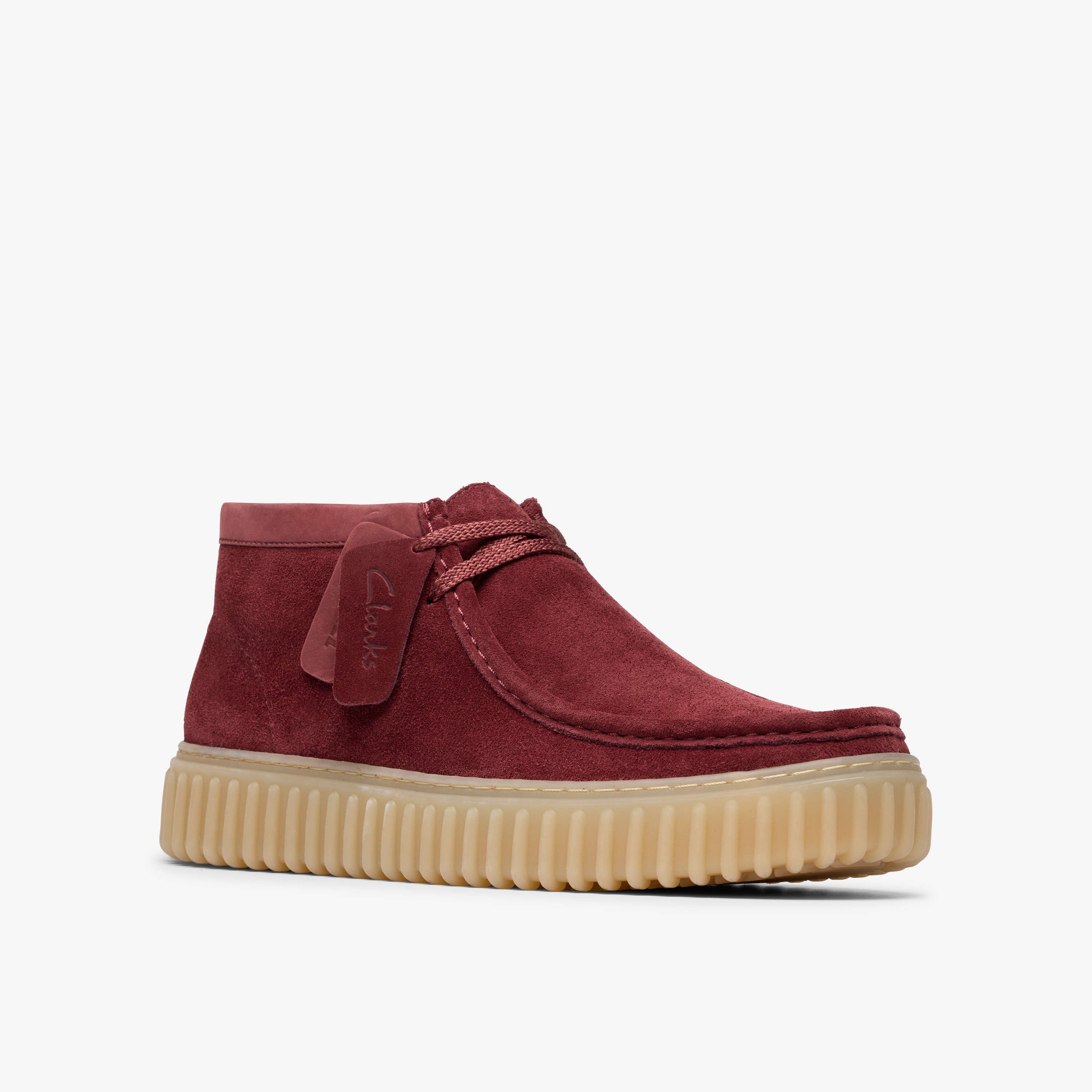 Торхилл Хай Clarks, Wine Suede — фото 4