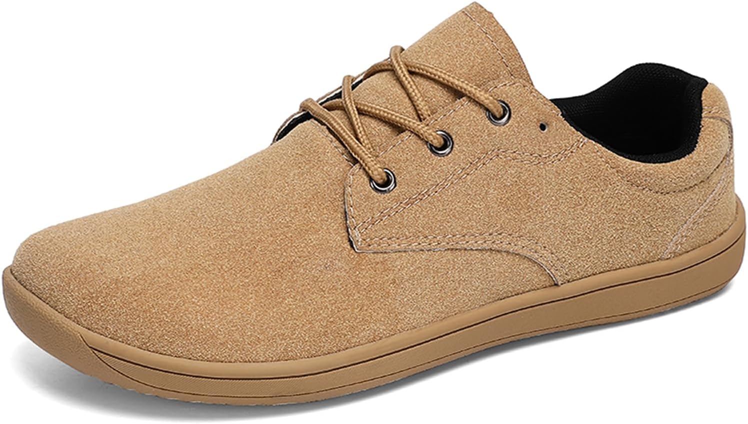 

Мужские кроссовки для ходьбы без каблука с широким носком - минималистичные кроссовки для ходьбы, легкие, дышащие, на шнуровке, повседневные, для активного отдыха, походов, спортзала, путешествий, бега, работы и повседневного комфорта Fliozy, же...