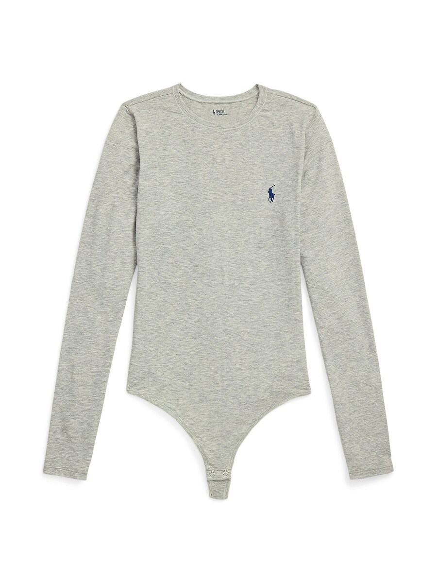 

Боди Polo Ralph Lauren Club Cotton, пятнистый серый