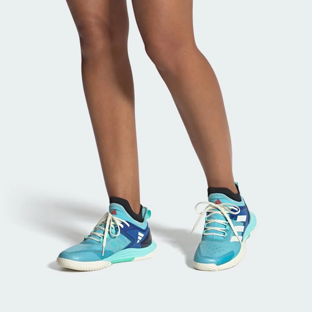 Кроссовки теннисные Adidas Adizero Ubersonic 4.1, синий — фото 2