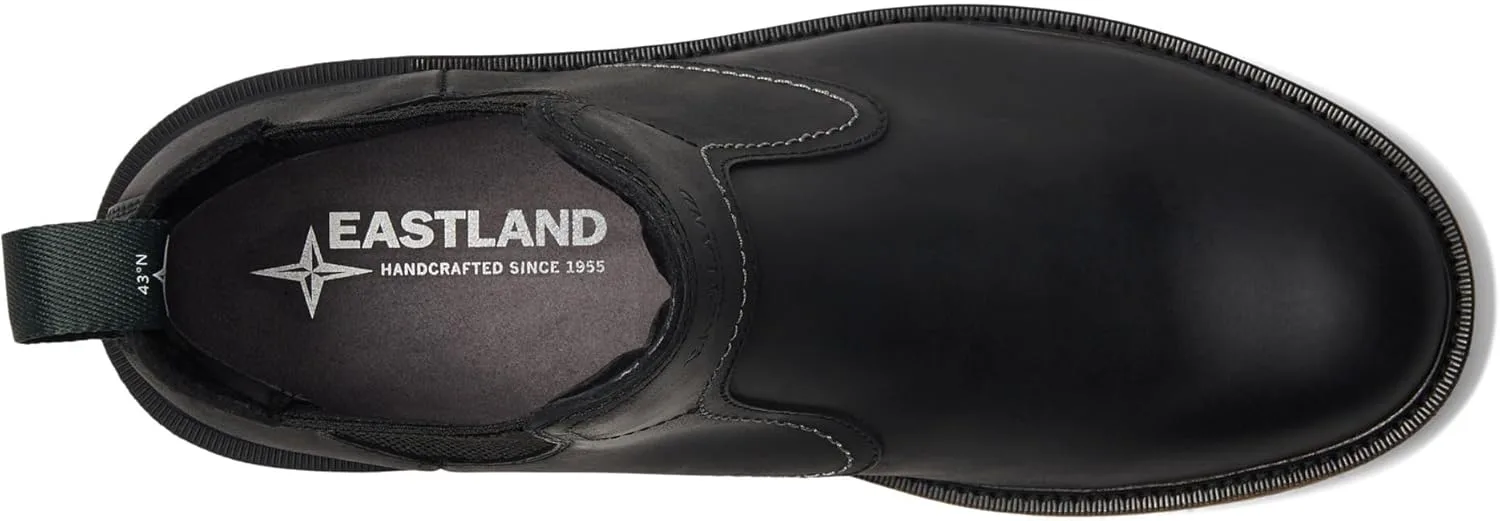 Мужские ботинки Eastland Chelsea с каминным мехом, черный