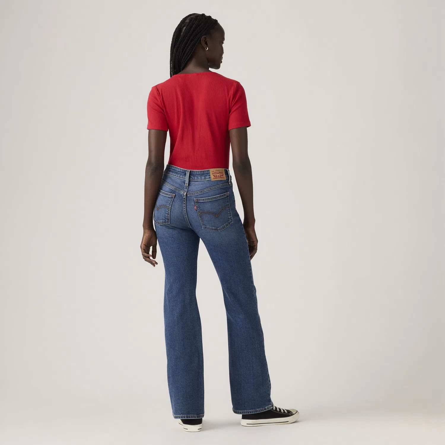Женские джинсы Superlow Bootcut Levi's, Medium Wash — фото 4