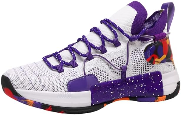 

Мужские спортивные кроссовки из сетки, универсальные, дышащие, модные Azttoztto, фиолетовый