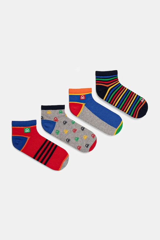 

4 пары детских носков United Colors Of Benetton, красный