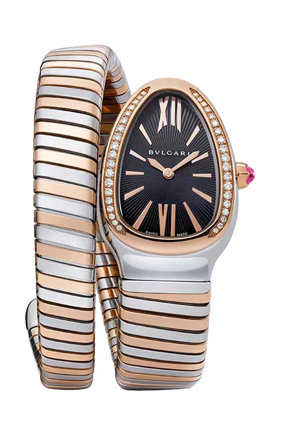 TUBOGAS КВАРЦ - SP35BSPGD.1T BULGARI, черный