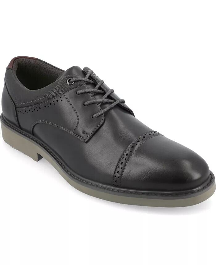 

Мужские туфли дерби Dexter Tru Comfort из пеноматериала со шнуровкой и носком Vance Co., серый