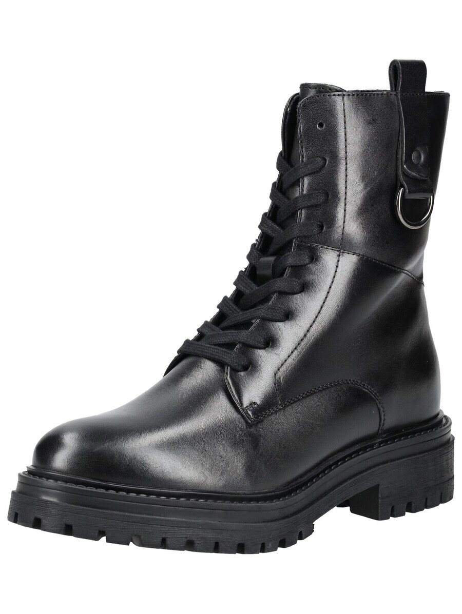 Ботильоны на шнуровке GEOX Lace-Up Ankle Boots, черный