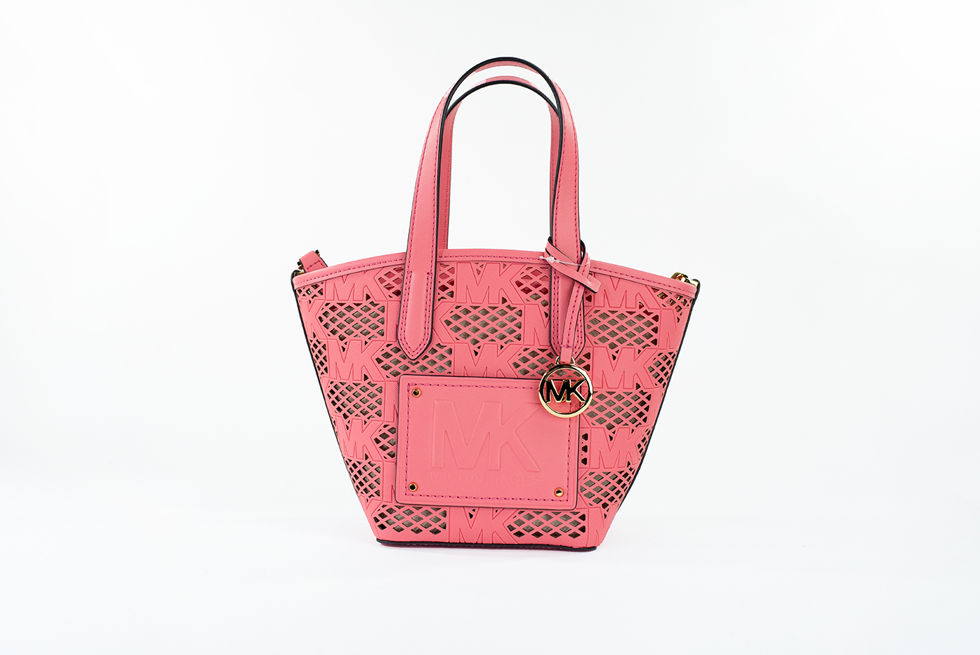 

Сумка-мессенджер Kimber Small Tea Rose из кожи 2 в 1 с застежкой-молнией Michael Kors