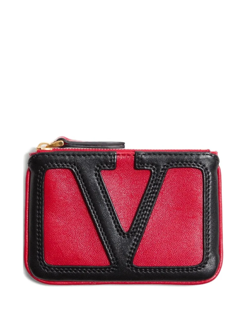 

Картхолдер с логотипом Valentino Garavani, красный