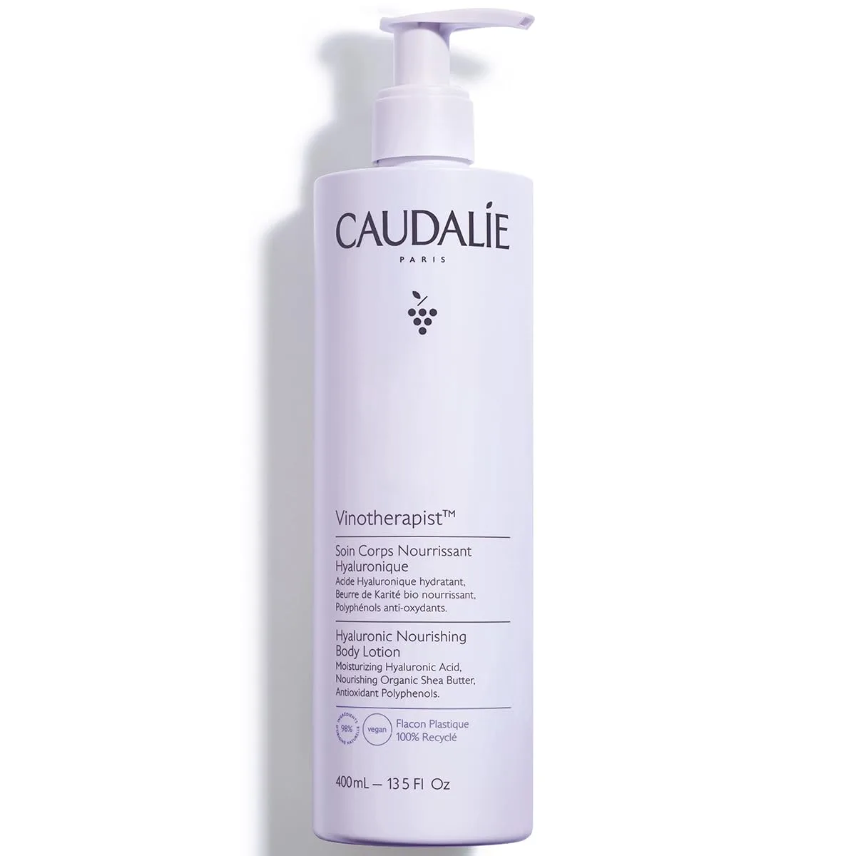 Питательный лосьон для тела Caudalie Vinotherapist с гиалуроновой кислотой 399 мл (1 шт.)
