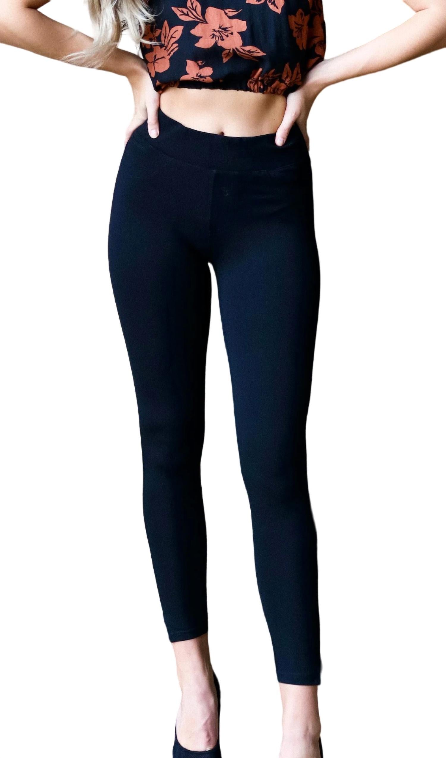 

Идеальные узкие брюки средней посадки черного цвета Lola Jeans