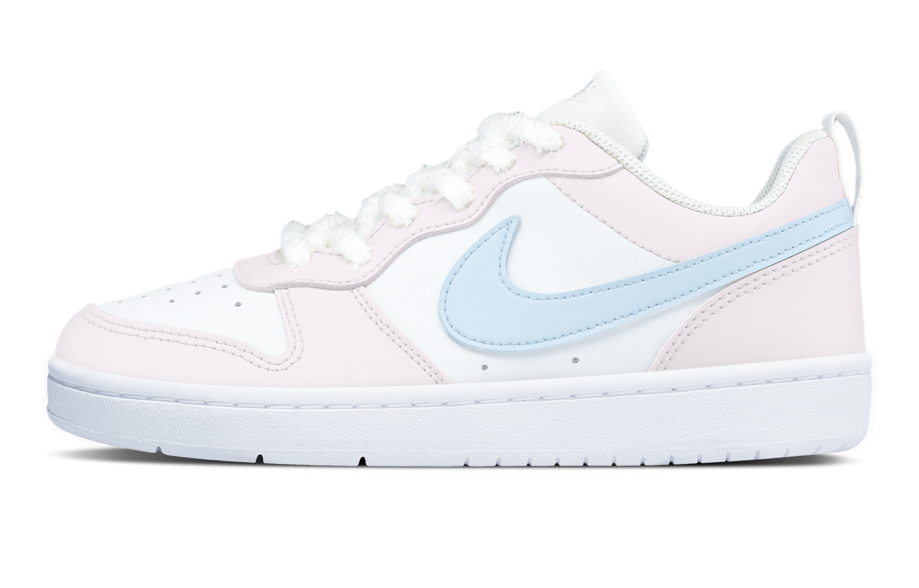 

Детские кроссовки для скейтбординга Court Borough Low 2 Low Top для подростков Nike, розовый
