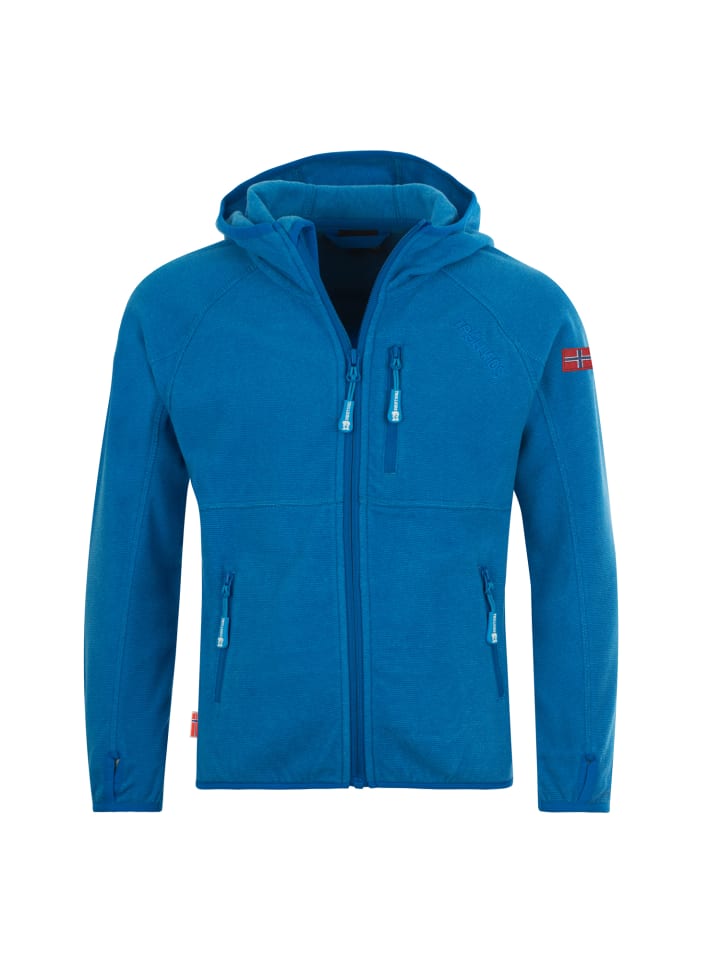 

Флисовая куртка Trollkids, цвет medium blue