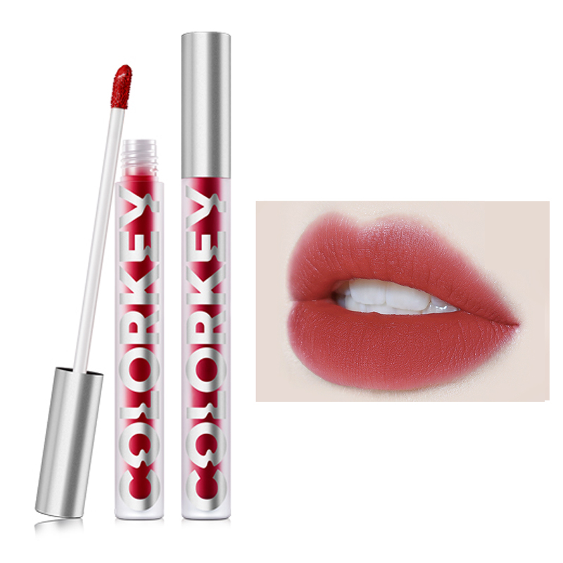 

Бархатный воздушный круглый тюбик блеск для губ мягкий матовый натуральный стойкий несмазываемый 1,7 г Colorkey