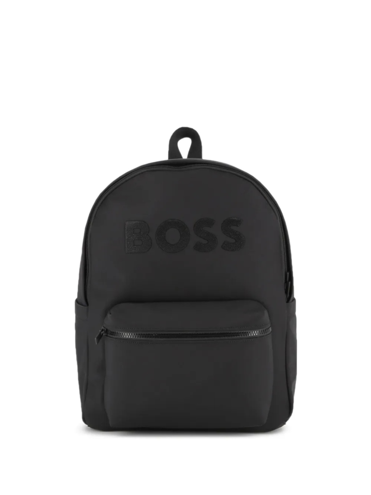 

BOSS Kidswear рюкзак с тисненым логотипом, черный