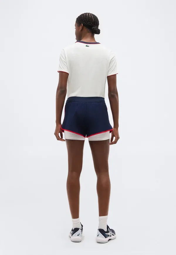 Футболка Lacoste Sport сборной Франции, темно-синяя — фото 3