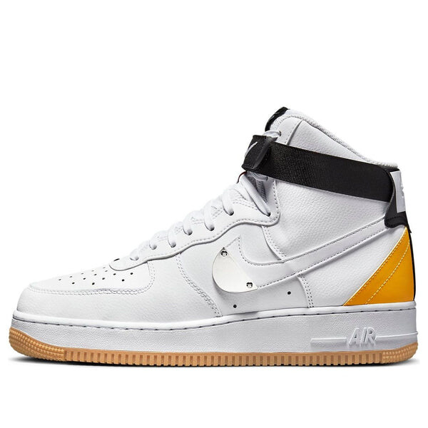 

Кроссовки x nba air force 1 high '07 lv8 'white university gold' Nike, белый